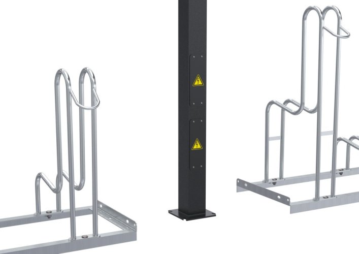 Set nabíjecího sloupku pro elektrokola CF 4
