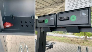 Nový kombinovaný stojan na kola a koloběžky s nabíjecími možnostmi - Mexta, spol. s r.o. Nový kombinovaný stojan na kola a koloběžky s nabíjecími možnostmi - Mexta, spol. s r.o.