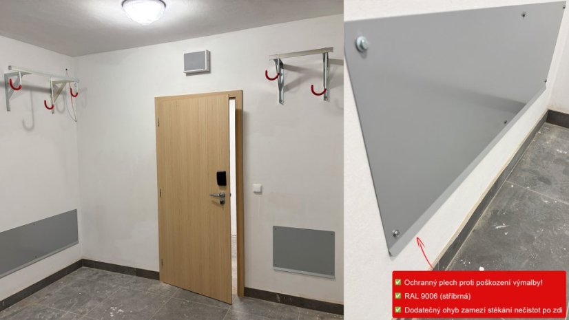 Ochranný plech - MH 105 - SET 2 ks