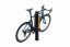 Opěrný stojan na kolo s dřevěným obložením_METALEAN BASIC_uzamčení rámu jízdního kola