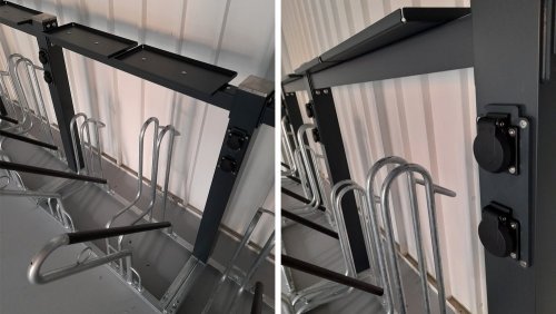 Penzion_Podhorní mlýn_parkování a nabíjení elektrokol