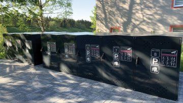 Cyklo-boxy s nabíjením elektrokol_apartmány Klínovec