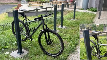 METASEAT PREMIUM: Parkování kol za sedlo, které se přizpůsobí cyklistům