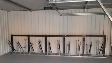 Penzion_Podhorní mlýn_parkování a nabíjení elektrokol
