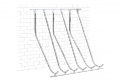 DRŽÁK NA KOLO SE ŠIKMÝM STÁNÍM NA ZEĎ – FACTORY WALL