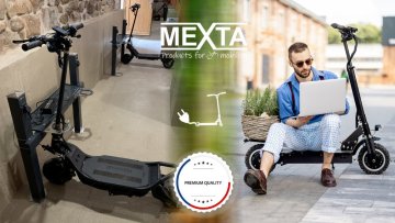 Stojany pro elektrokoloběžky - METARING - Mexta, spol. s r.o.