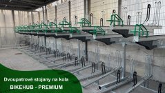 📢 Novinka: Dvoupatrové stojany na kola – revoluce v parkování kol!