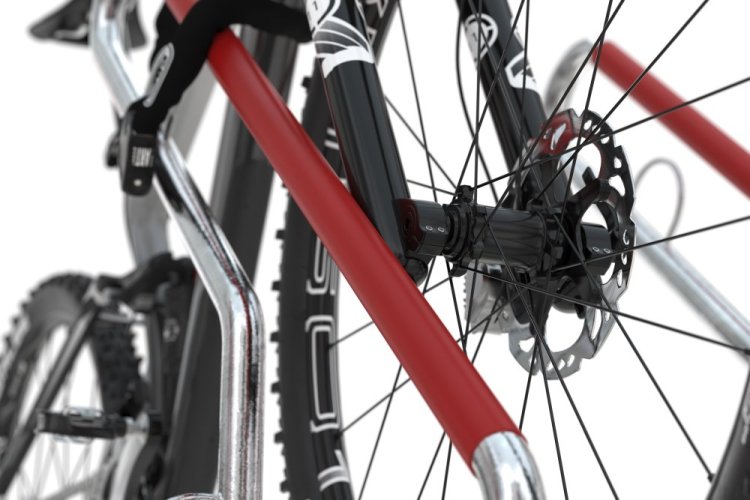 FUN 504 BN 230 V – Stojan na kola s integrovaným nabíjením a variabilním příslušenstvím