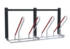 FUN 504 BN 230 V – Stojan na kola s integrovaným nabíjením a variabilním příslušenstvím