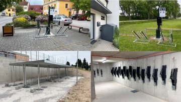 Červen ve znamení nových realizací – parkování, nabíjení i servis kol