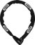 Cyklozámek ABUS - 9809K/85 black Steel-O-Chain