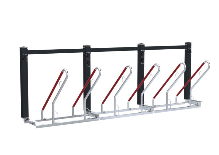 FUN 506 BN 230 V – Stojan na kola s integrovaným nabíjením a variabilním příslušenstvím