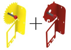 Držáky na kolo na zeď – MR+MD 87 FUN - SET 2 ks